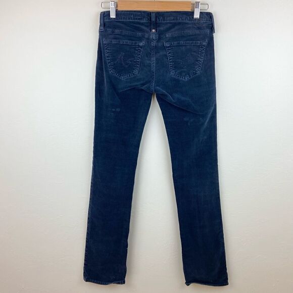 AG ‘The Kiss’ Bootcut Navy Corduroy Jeans - Picture 5 of 7
